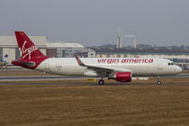 Virgin America Airbus A320 Sharklets von kunertus