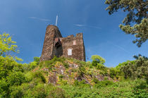 Burg Nollig über Lorch-Westseite von Erhard Hess