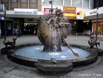 ausgefallener Brunnen in Koblenz von shark24
