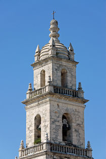 Merida Cathedral Bell Tower by John Mitchell