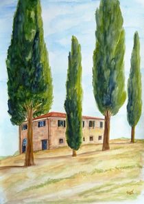 Landhaus in der Toskana by Christine Huwer