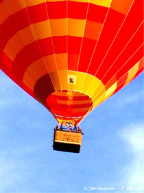 Heißluftballon, Ballonfahrer, Luftfahrt by shark24