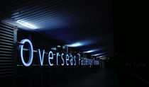 Night Light at Overseas Passenger Terminal by Kaye Menner
