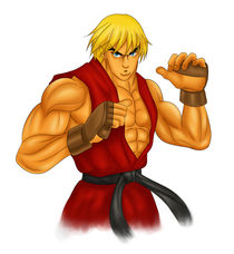 Ken Street Fighter by batsukiro