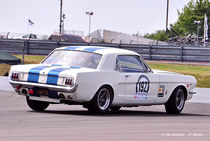 Ford-Mustang Racing, Oldtimer, Rennsport von shark24