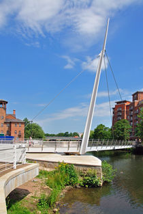 Cathedral Green Footbridge, Derby by Rod Johnson
