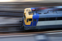 Speeding locomotive by marunga
