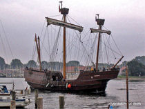 Kogge, altes Segelschiff, Schiffahrt von shark24