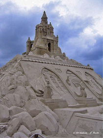 Sand World, Skulpturen aus Sand von shark24