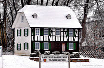 kleines Haus im Schnee by shark24