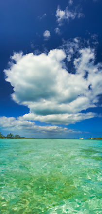 Clouds over the Sea, Lower Harbour, Rose Island, Bahamas by Shane Pinder