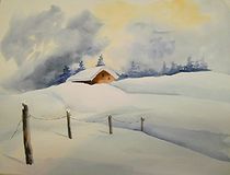 Winter by Theodor Fischer
