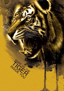 Tiger inside by Michael Petrus