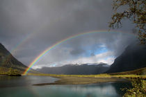 Regenbogen im Sarek Nationalpark, Schweden (01) von Karina Baumgart