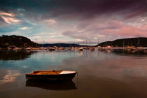 Pittwater at dusk by Sheila Smart