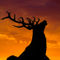 Stag-silhouette