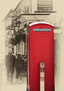 The red telephone box by Sheila Smart