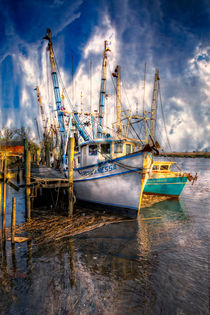 Fishing Boats by Debra and Dave Vanderlaan