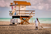 Miami Beach Lifeguard by gfischer