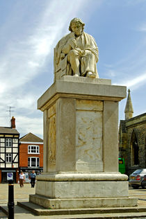 Dr Samuel Johnson Seated Statue, Lichfield von Rod Johnson
