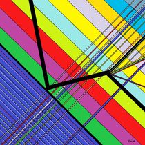Diagonal Color by eloiseart
