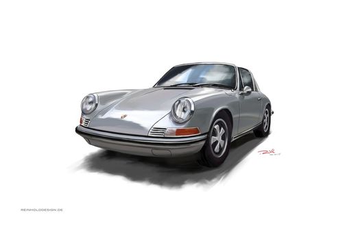 Porsche-911-targa-fineartcom