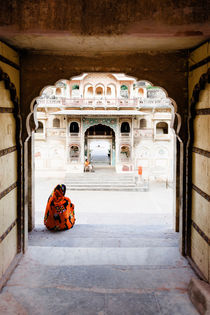 Galta (The Monkey Temple), Jaipur. by Tom Hanslien