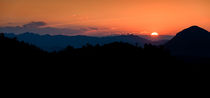 Sunset over Pai. von Tom Hanslien