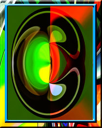 Special Composition In Abstract Colors by Boi K' BOI