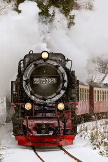 Harzer Schmalspurbahn im Winter by Daniel Kühne