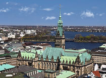 Hamburg Panorama von fotolos