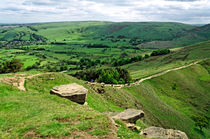 South from the Summit of Back Tor von Rod Johnson