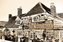 The Woodman Pub by David Pyatt