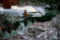 Quarry Overlook in Infrared von Melanie Mayne