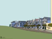 The Painted Ladies of San Francisco by Thomas Duane