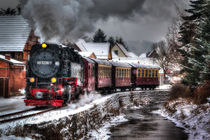 Harzer Schmalspurbahn im Winter von Daniel Kühne
