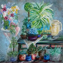 Table of a Plant Lover by eloiseart