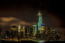 Downtown Manhattan at Night von Chris Lord