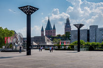 Mainz Rathausplatz by Erhard Hess
