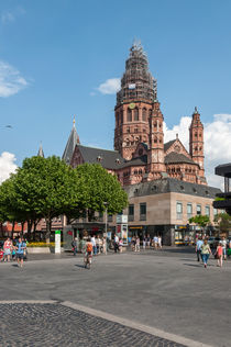 Mainzer Gutenbergplatz von Erhard Hess