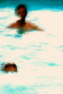 Psychedelic swim by Benoît Charon