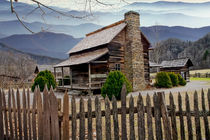 Appalachian Mountain Cabin by Randall Nyhof