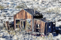 Miner's Shack in the Mojave Desert von Kathleen Bishop