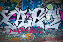Graffiti in Edmonton No. 1125 von Randall Nyhof