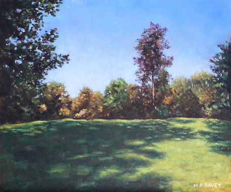 Painting-southampton-palmerston-park-low-sun