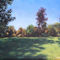 Painting-southampton-palmerston-park-low-sun