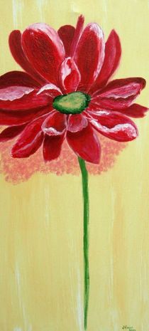 Big Red Flower von Jamie Frier