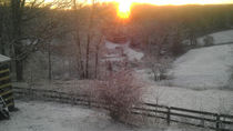 Snowy Sunrise von Joel Furches