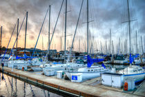 Yachts At Monterrey Wharf by agrofilms
