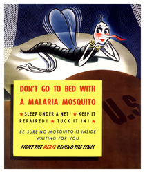 Don't Go To Bed With A Malaria Mosquito by warishellstore